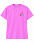 Places on 30A 26' Tee - Multi on Neon Violet