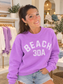 Beach 30A Sweatshirt - Neon Violet