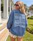 Places on 30a 26' Sweatshirt - Light Blue on Blue Jean