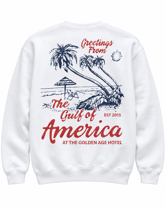 Greetings From GOA Sweatshirt - White
