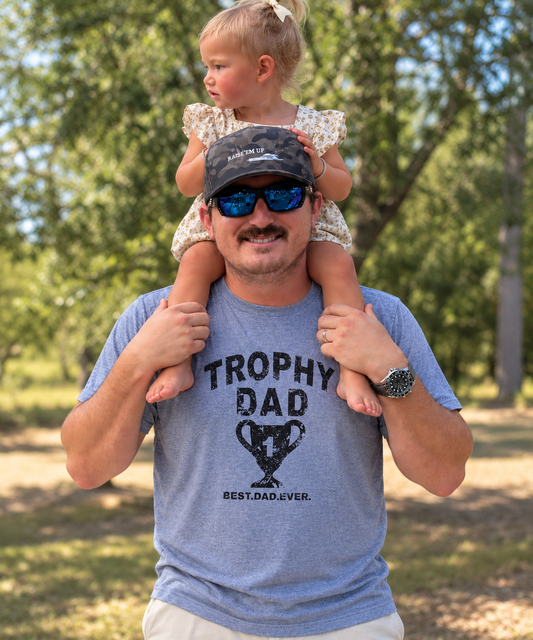 Trophy Dad Tee - H Graphite