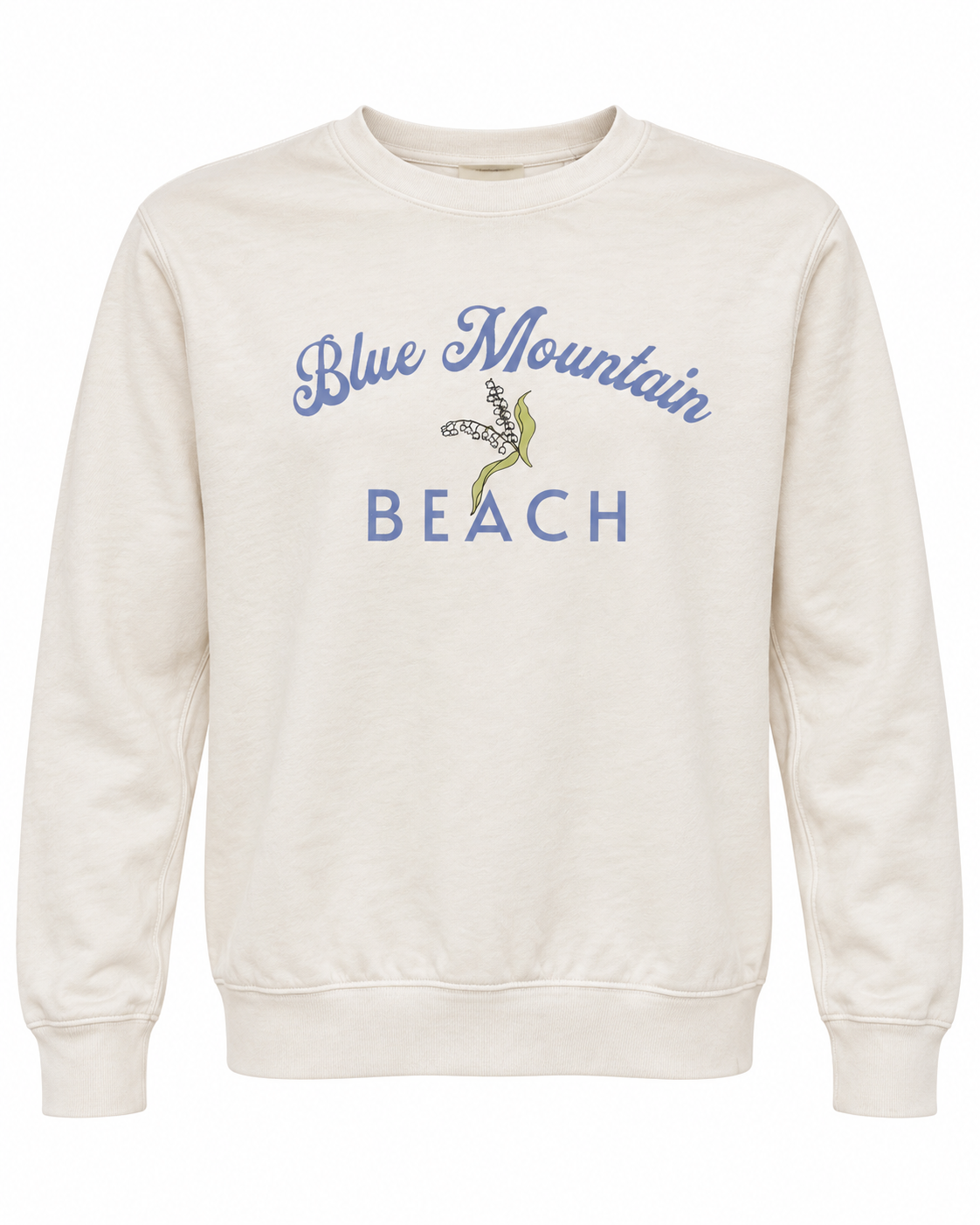 Blue Mountain Lupine Sweatshirt - Ivory