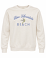 Blue Mountain Lupine Sweatshirt - Ivory