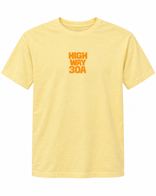 Places on 30a 26 Tee - Yellow on Yellow