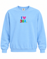Places On 30A 26 Sweatshirt - Multi On Blue