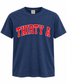 Thirty A Tee - True Navy/Red