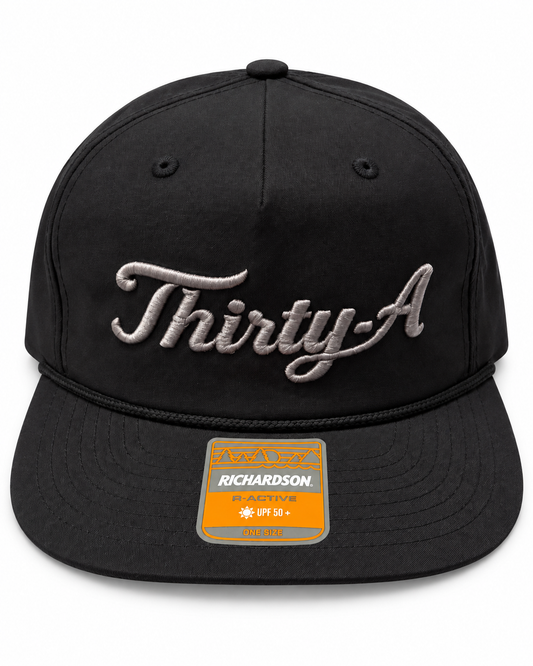 Thirty A Richardson Hat - Black/Black