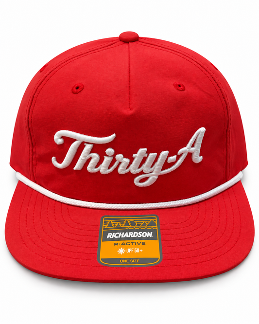 Thirty A Richardson Hat - Red/WHT