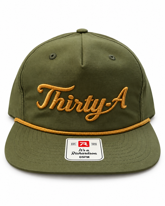Thirty A Richardson Hat - Green/Yellow