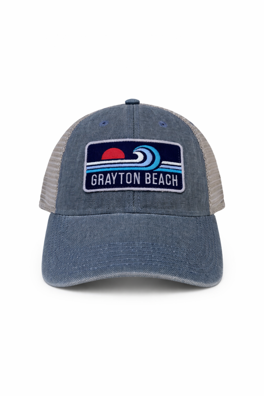 Grayton Beach Patch Hat