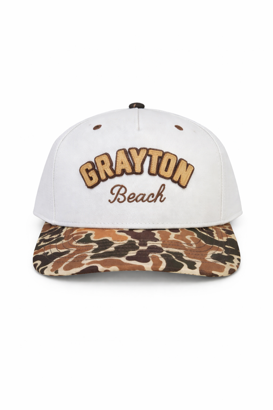 Grayton Beach Camo Trucker Hat