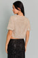 Puff Sleeve Sequin Top