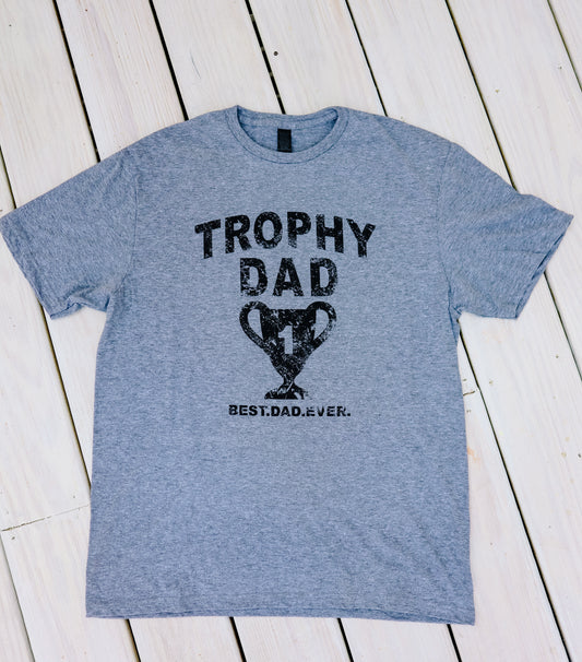 Trophy Dad Tee - H Graphite