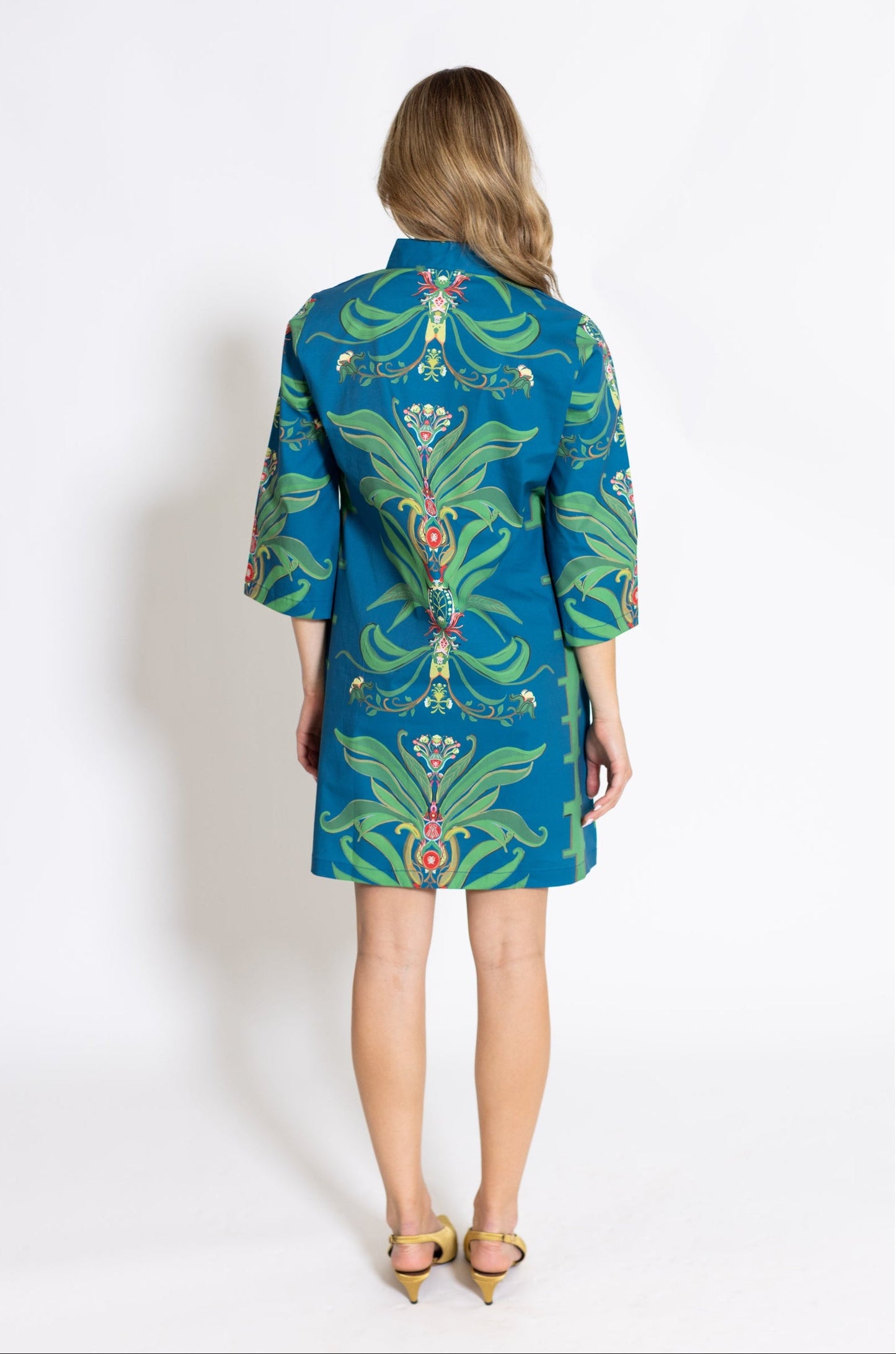 House of MBR Boll and Vine Bouvier Short Dress