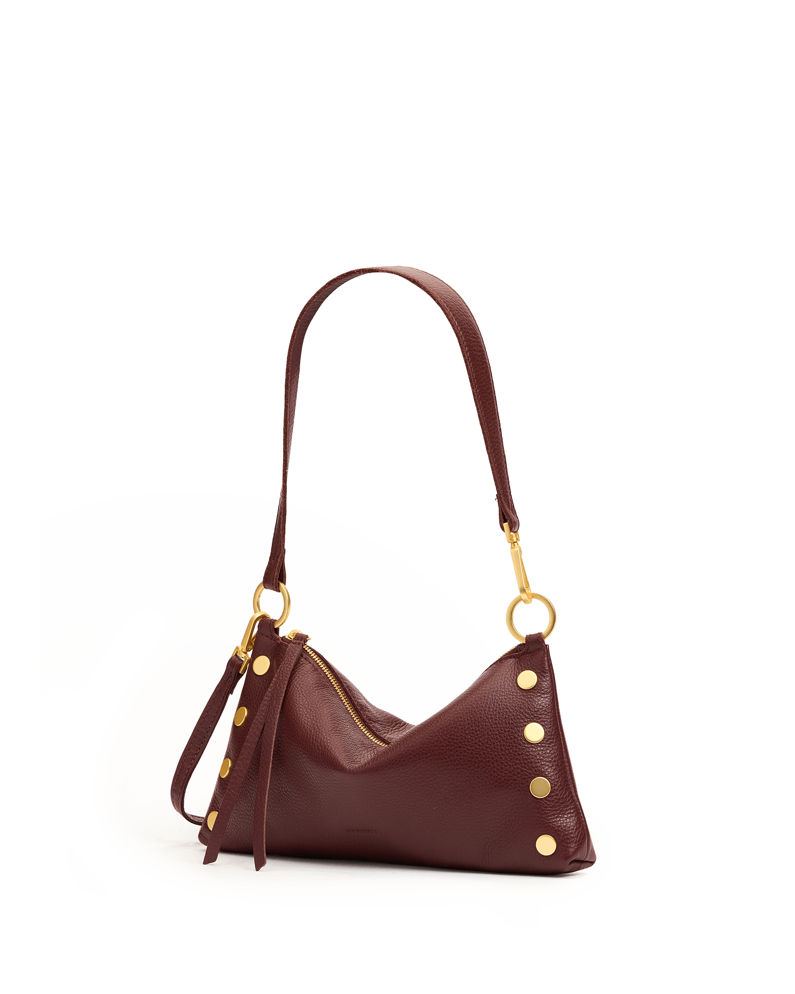 Hammitt Kyle Cherrywood Pebble/Brushed Gold Sml