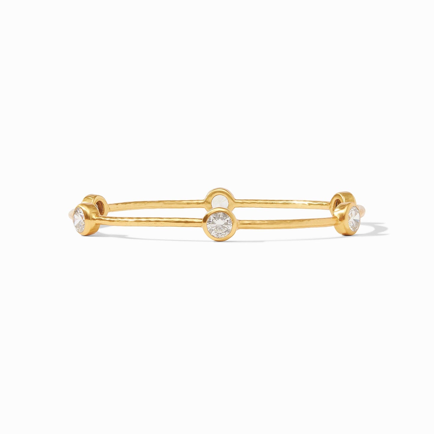 Julie Vos Milano Luxe Bangle - Cubic Zirconia - S