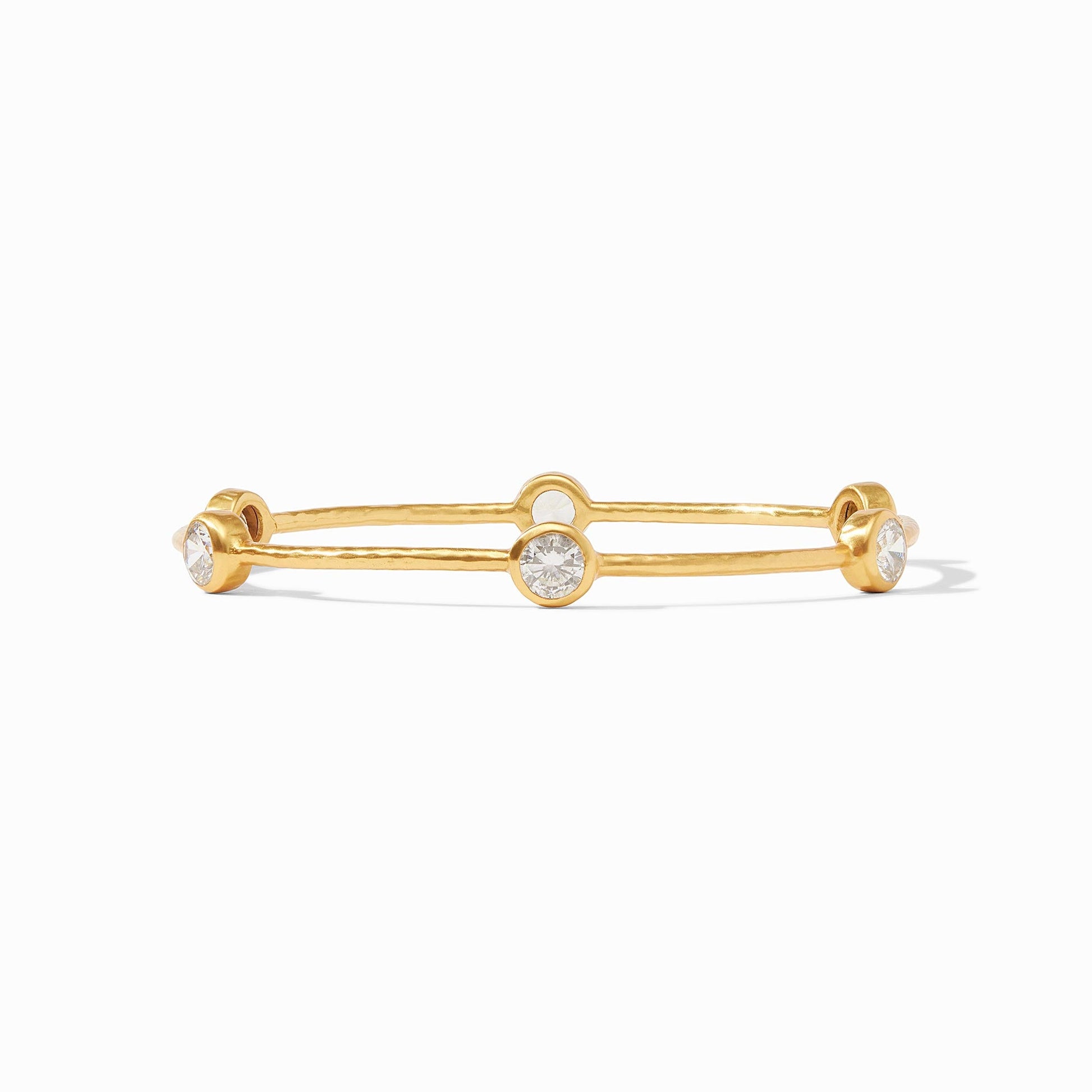 Julie Vos Milano Luxe Bangle - Cubic Zirconia - S