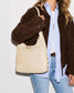 Hammitt Tim Belted Parchment/Gold Med