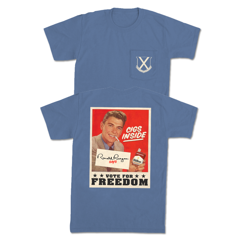 Cigs Inside Reagan Tee