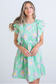 Daisy Ruffle Poplin Dress