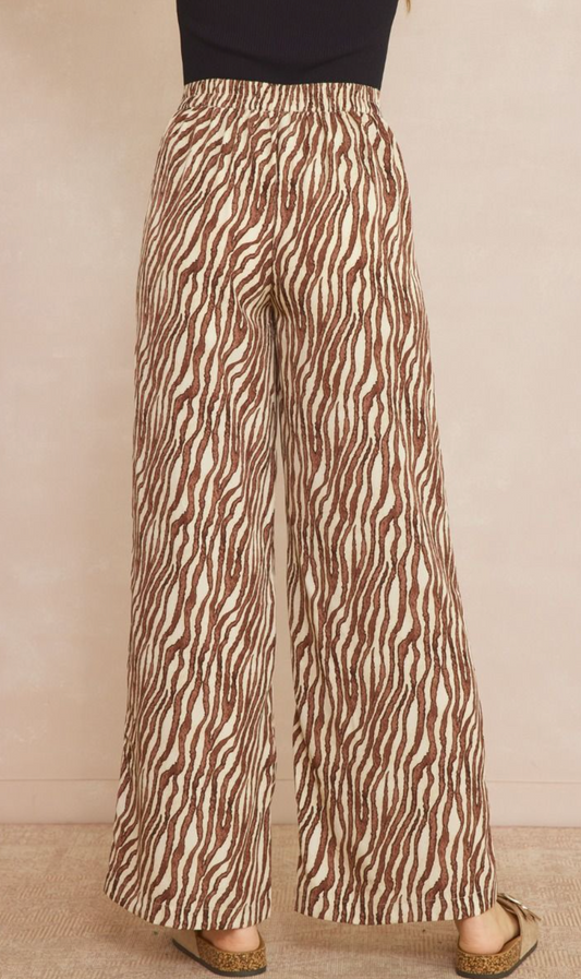 Tiger Print Pants