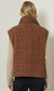 Cute Corduroy Puffer Vest - Brown