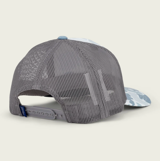 Badger Trucker Hat (Teal Camo)