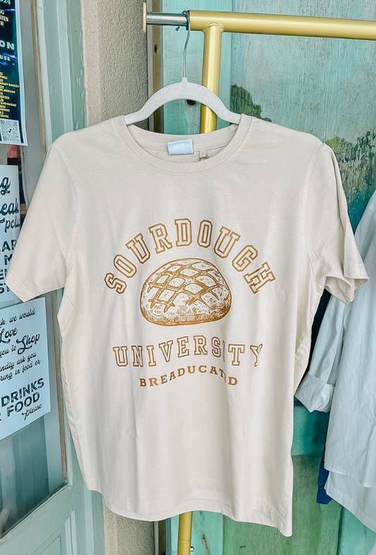 Sourdough University Tee - Oyster