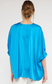 V Neck Blouse - French Blue