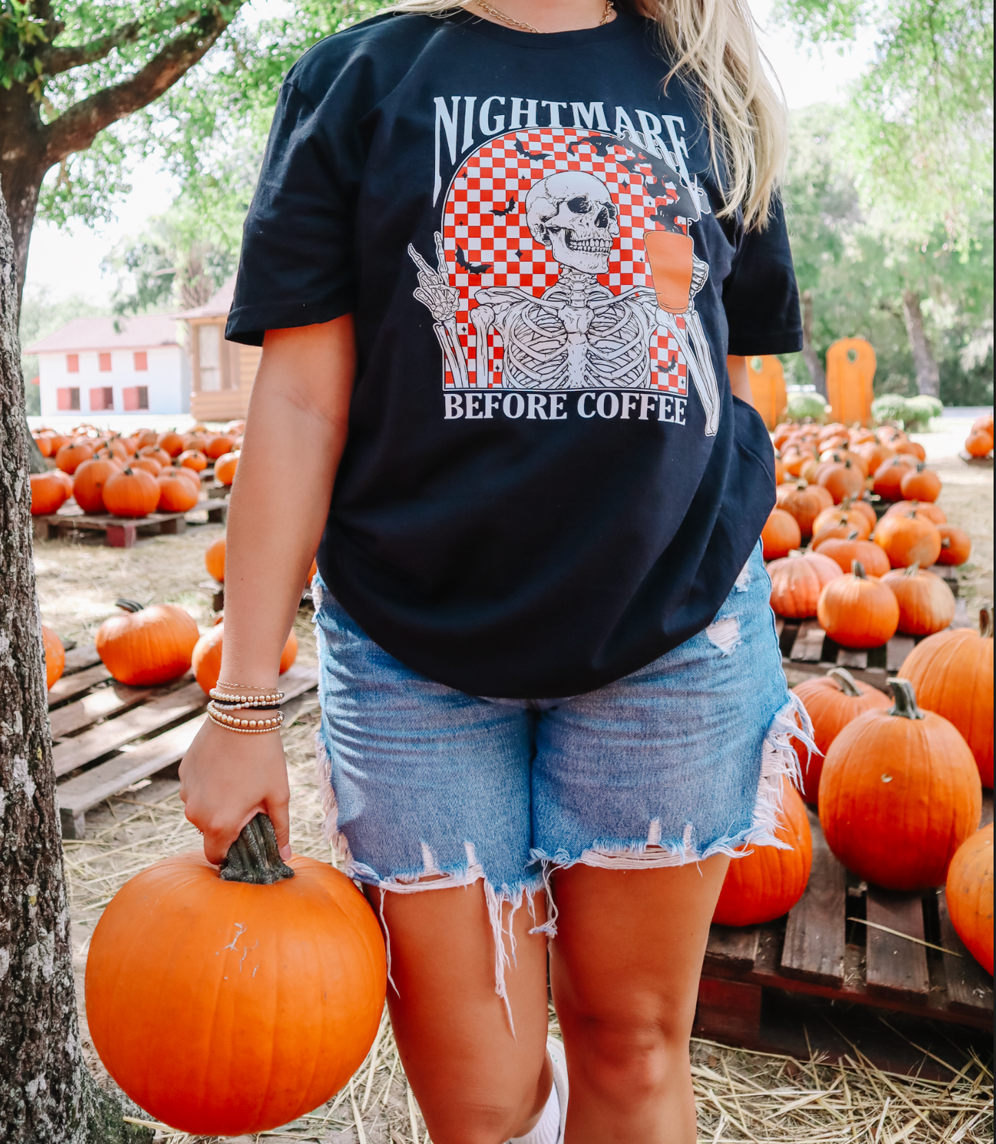 Nightmare Before Coffee Tee