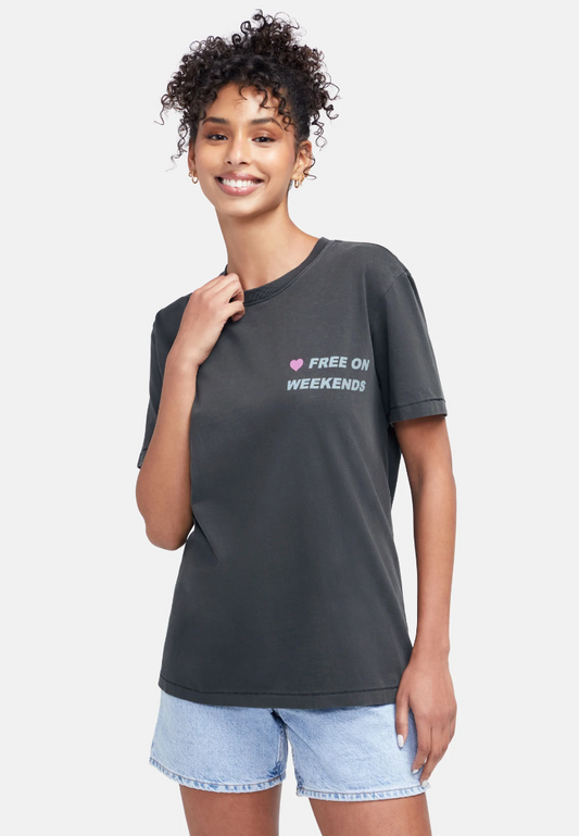 Free Weekend Ryan Boy Tee | Pirate Black