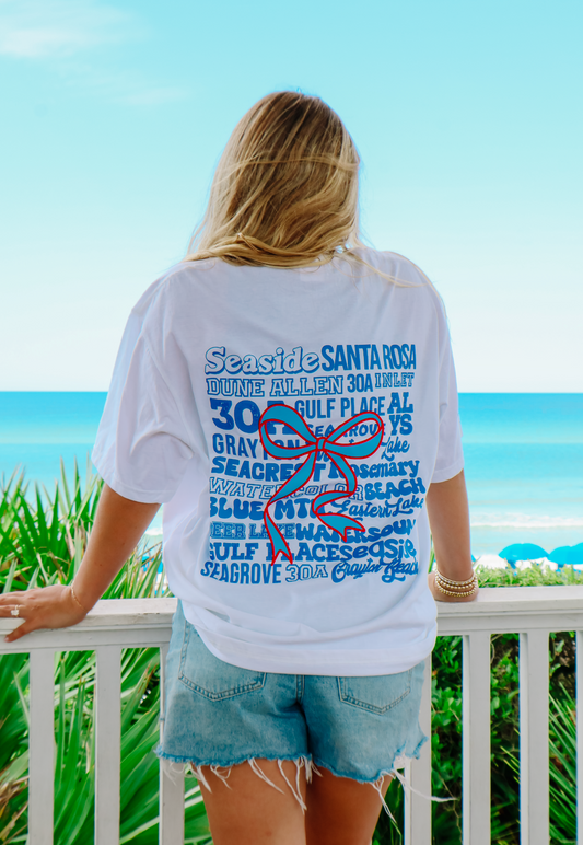 Places on 30A Bow USA Edition Tee