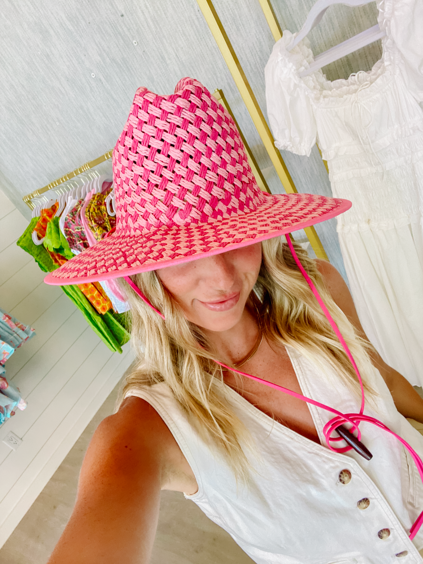 Lifeguard Hat (Pink/Pink)