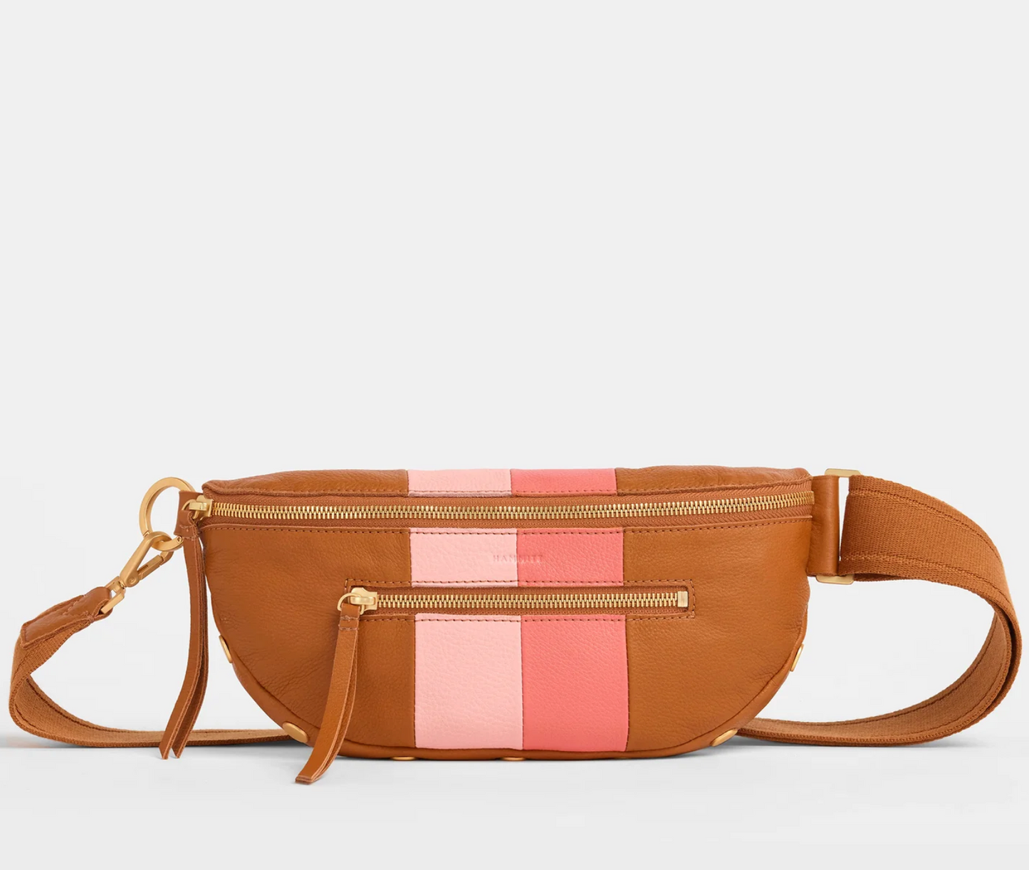 CHARLES CROSSBODY MED - Artist Tape/Brushed Gold