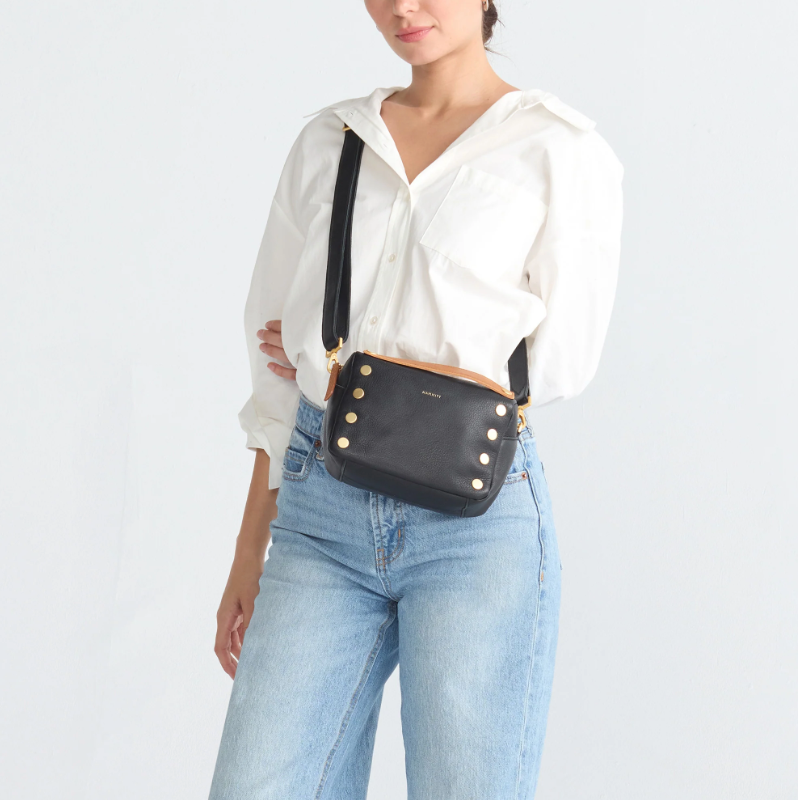 EVAN CROSSBODY SML - North End/Brushed Gold