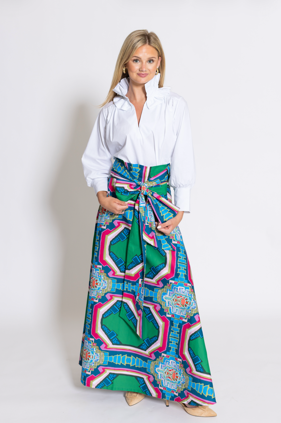 House of MBR Classic White Harper Estate Top