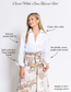 Classic White Lana Relaxed Shirt