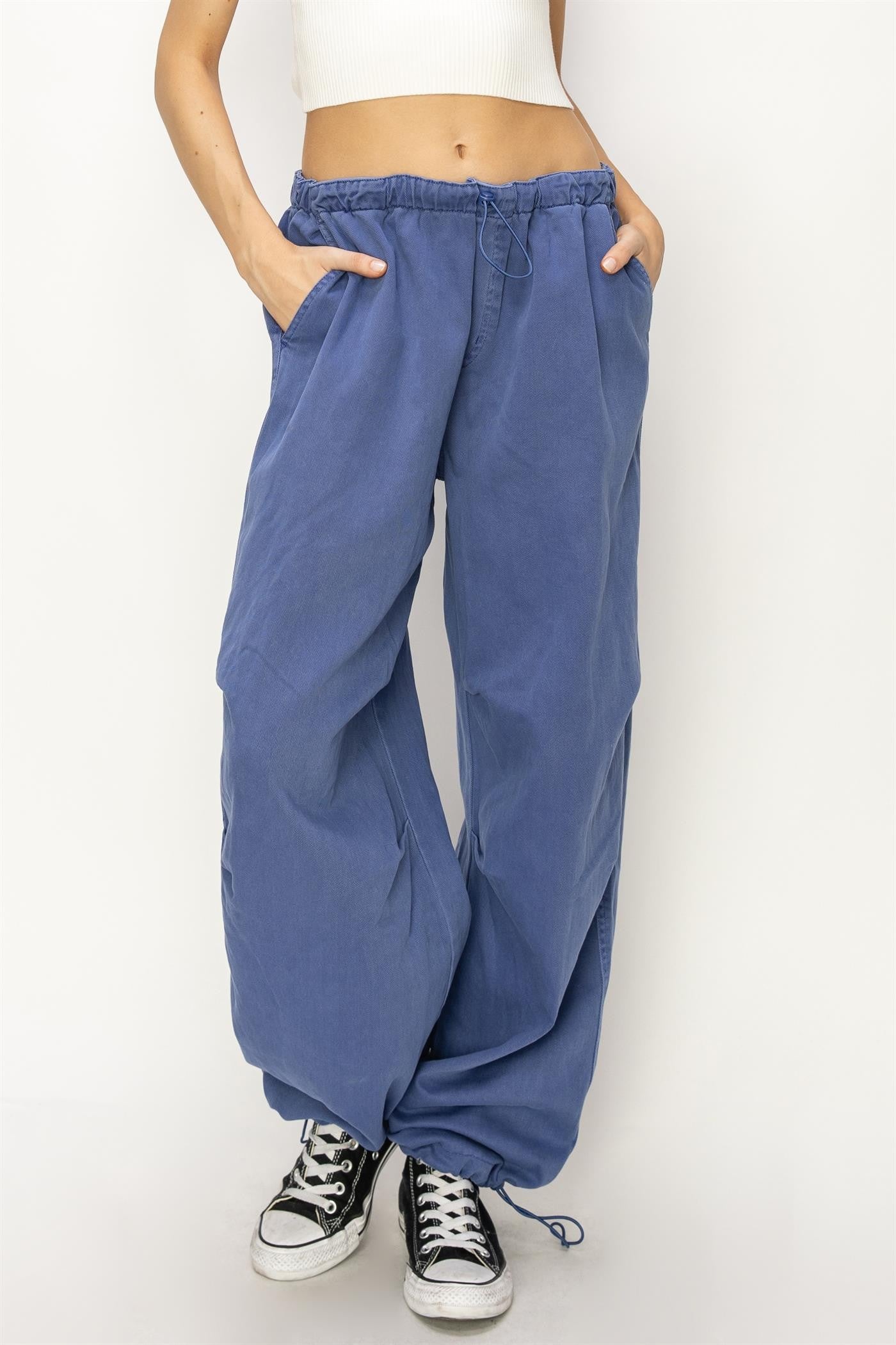 Cobalt Tie Strap Pant