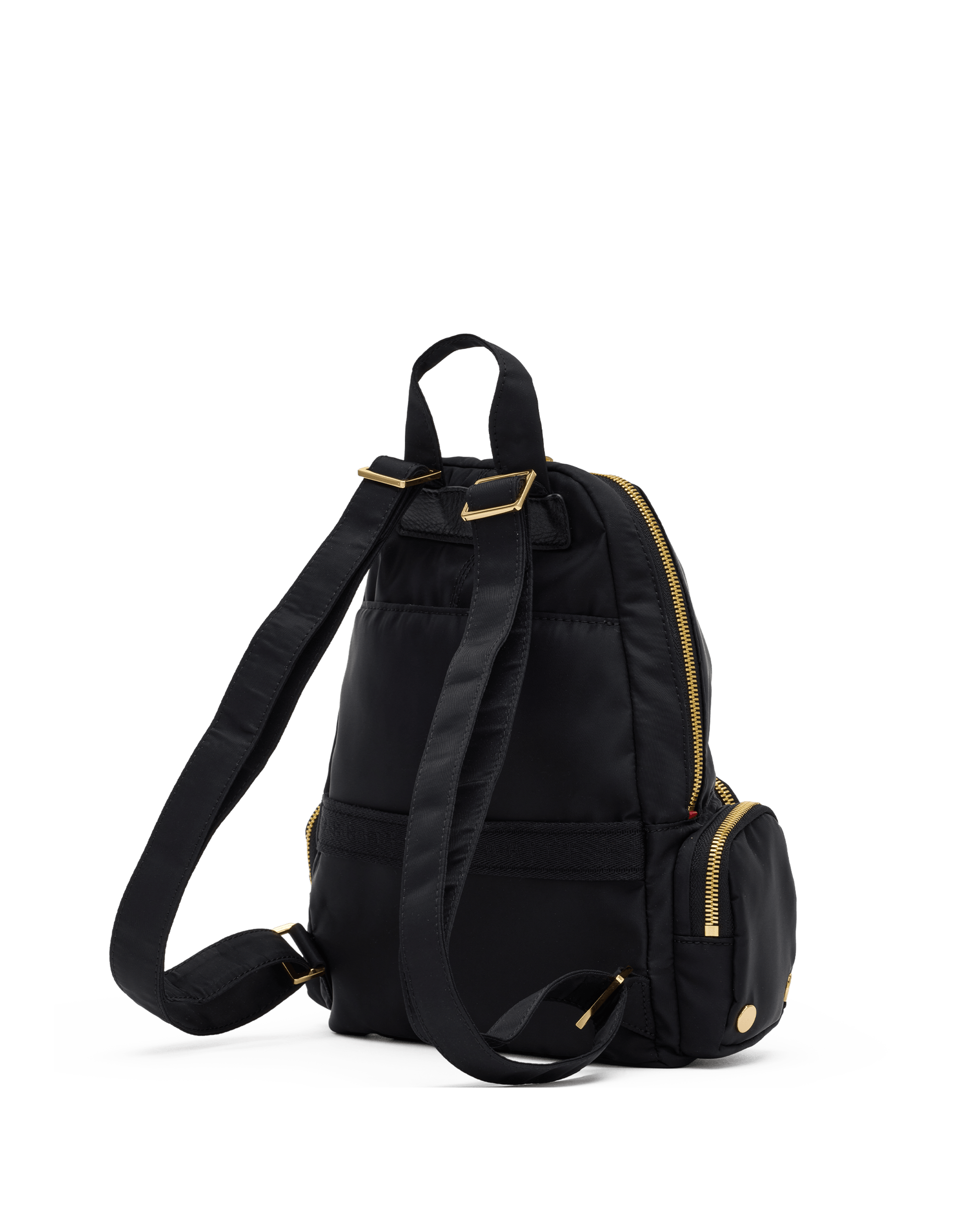 Hammitt Hunter Black Nylon Cargo/Gold Med