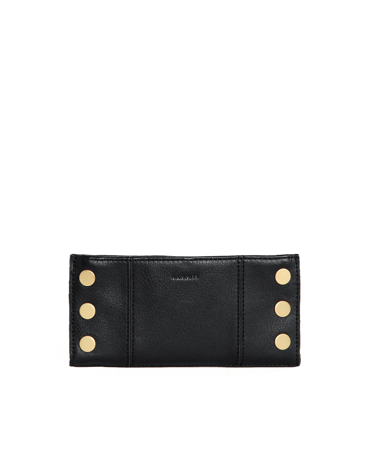 Hammitt 110 North Black/Brushed Gold Red Zip