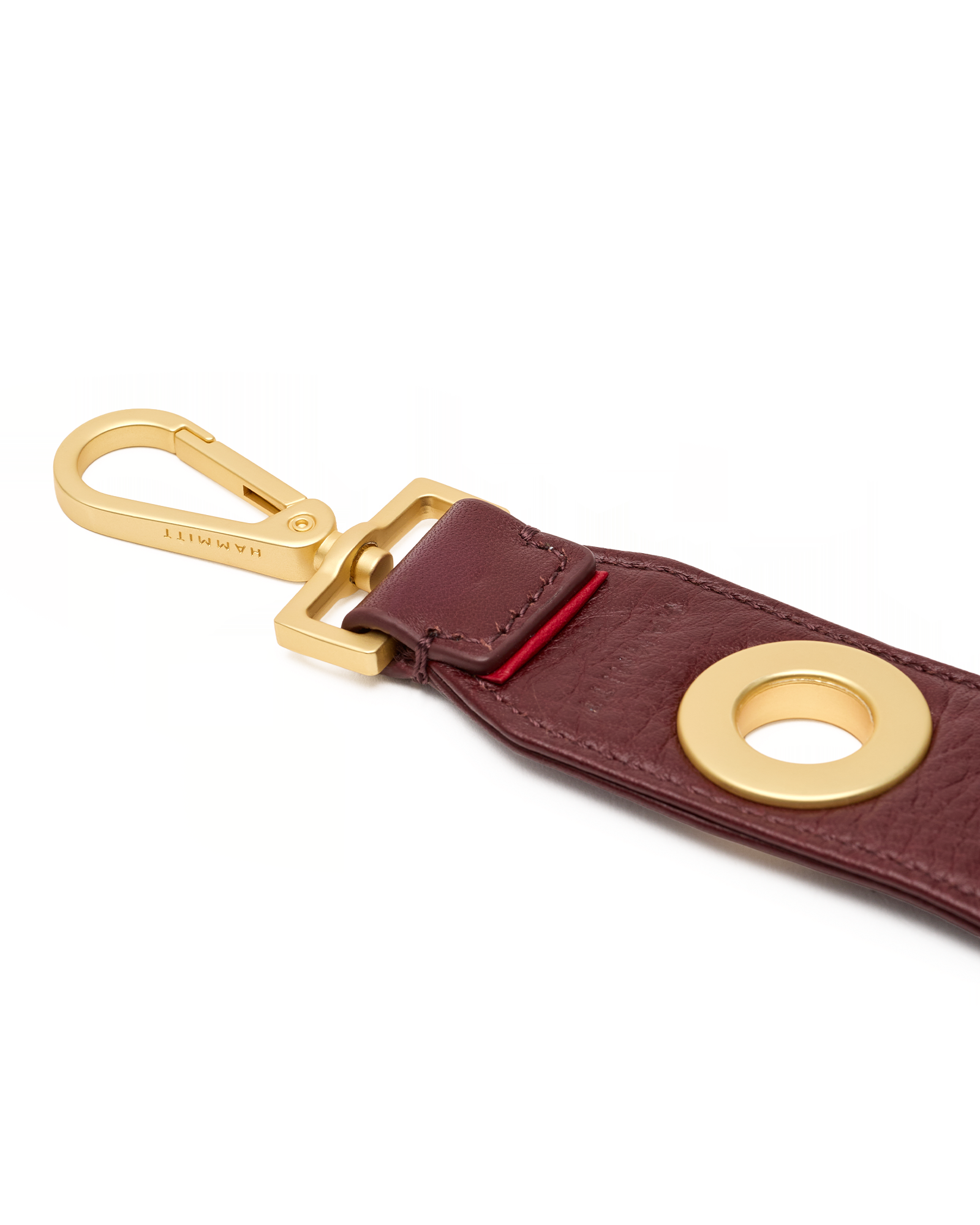Grommet Short Strap Cherrywood Pebble detail