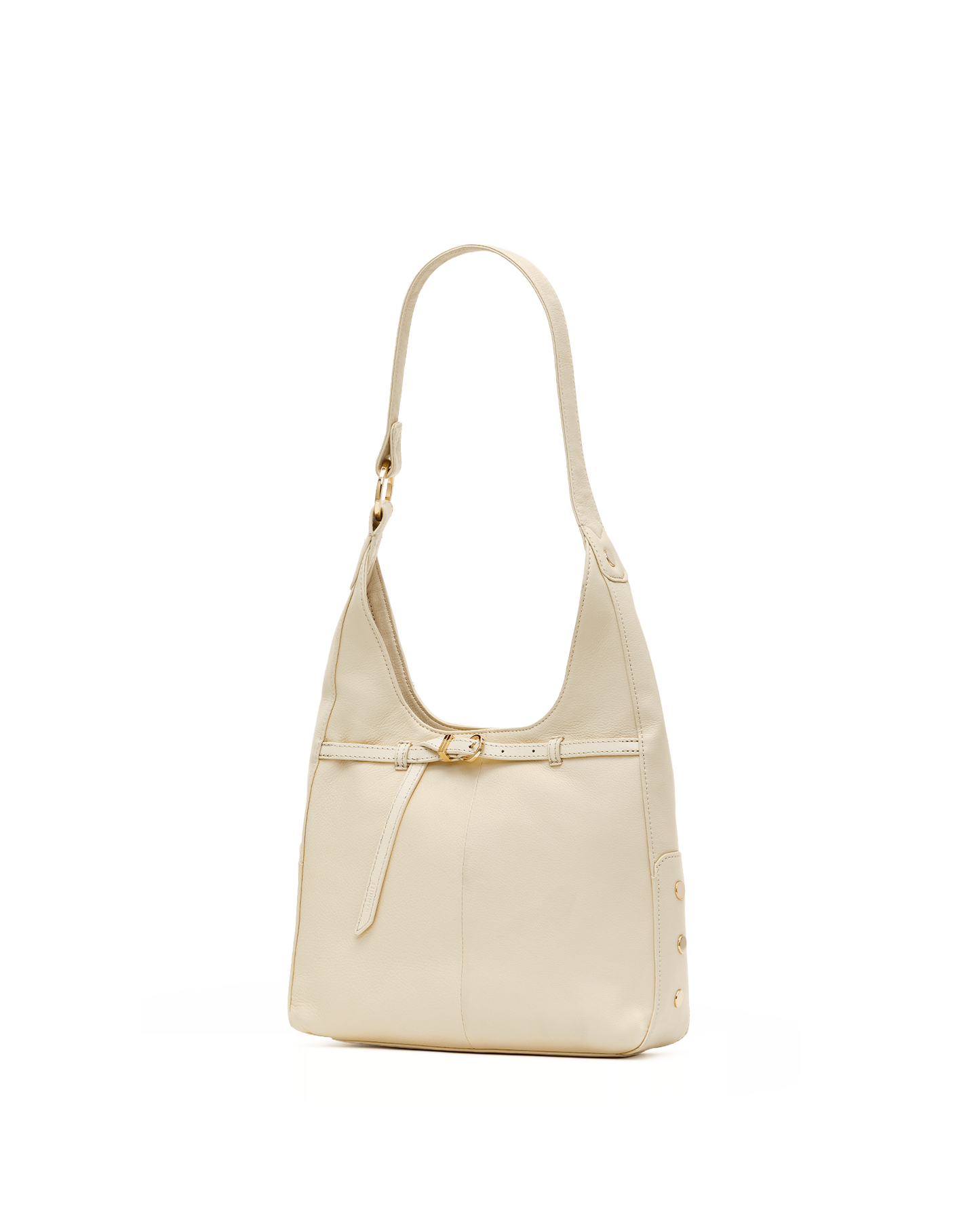Hammitt Tim Belted Parchment/Gold Med