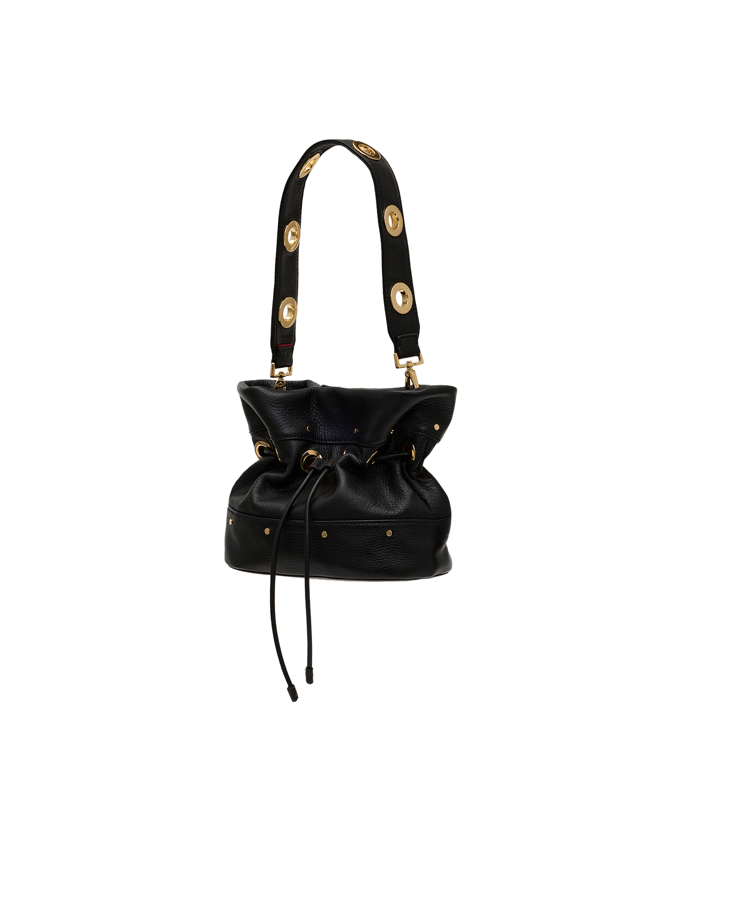 Gianna Sml Black Gold crossbody