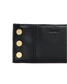 Hammitt 110 North Black/Brushed Gold Red Zip