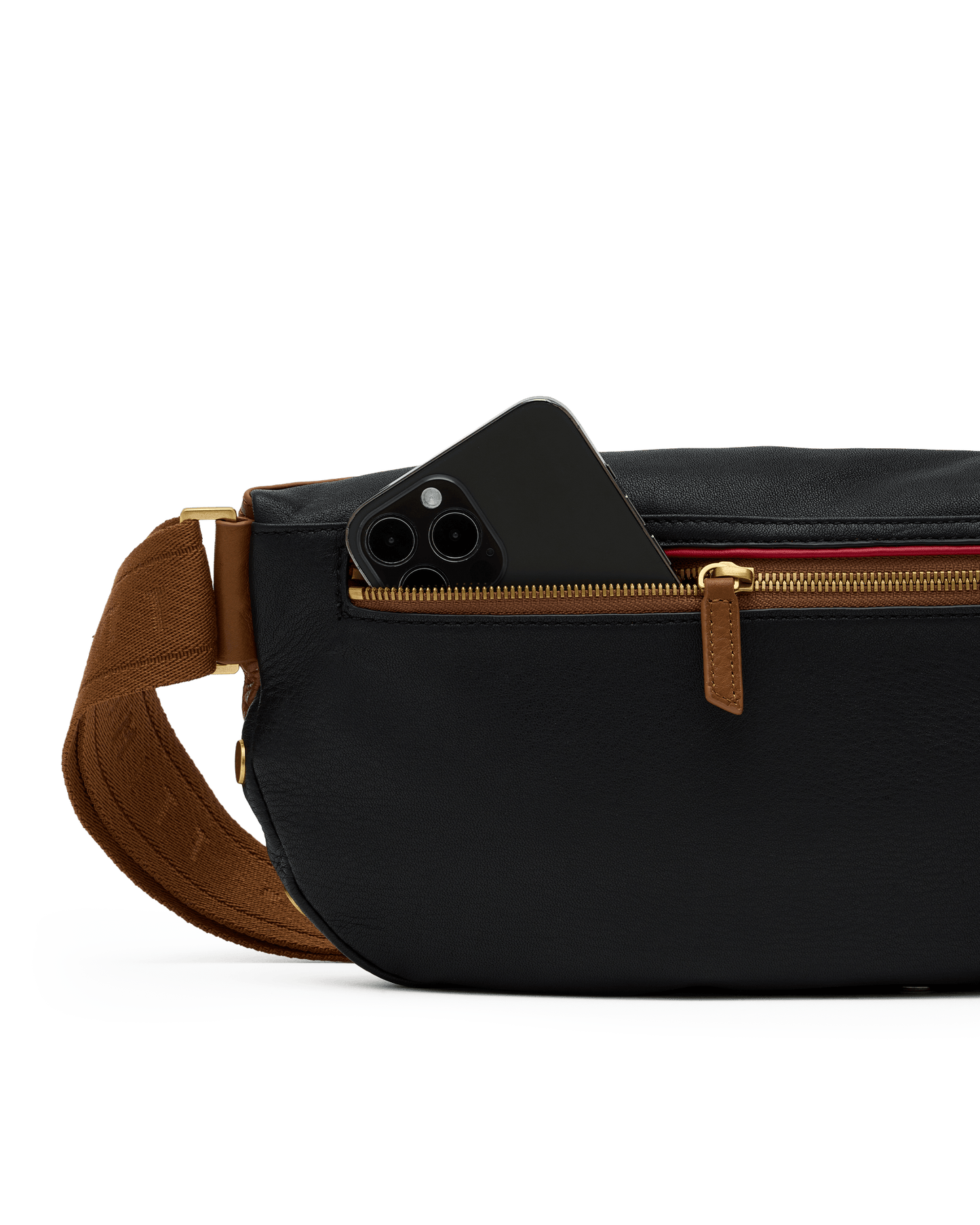 Hammitt Charles Crossbody East End/Antique Gold Lrg