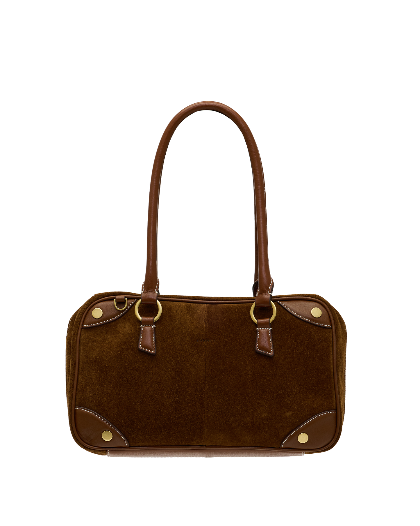 Hammitt Meredith Cinnamon Suede/Antique Gold Med