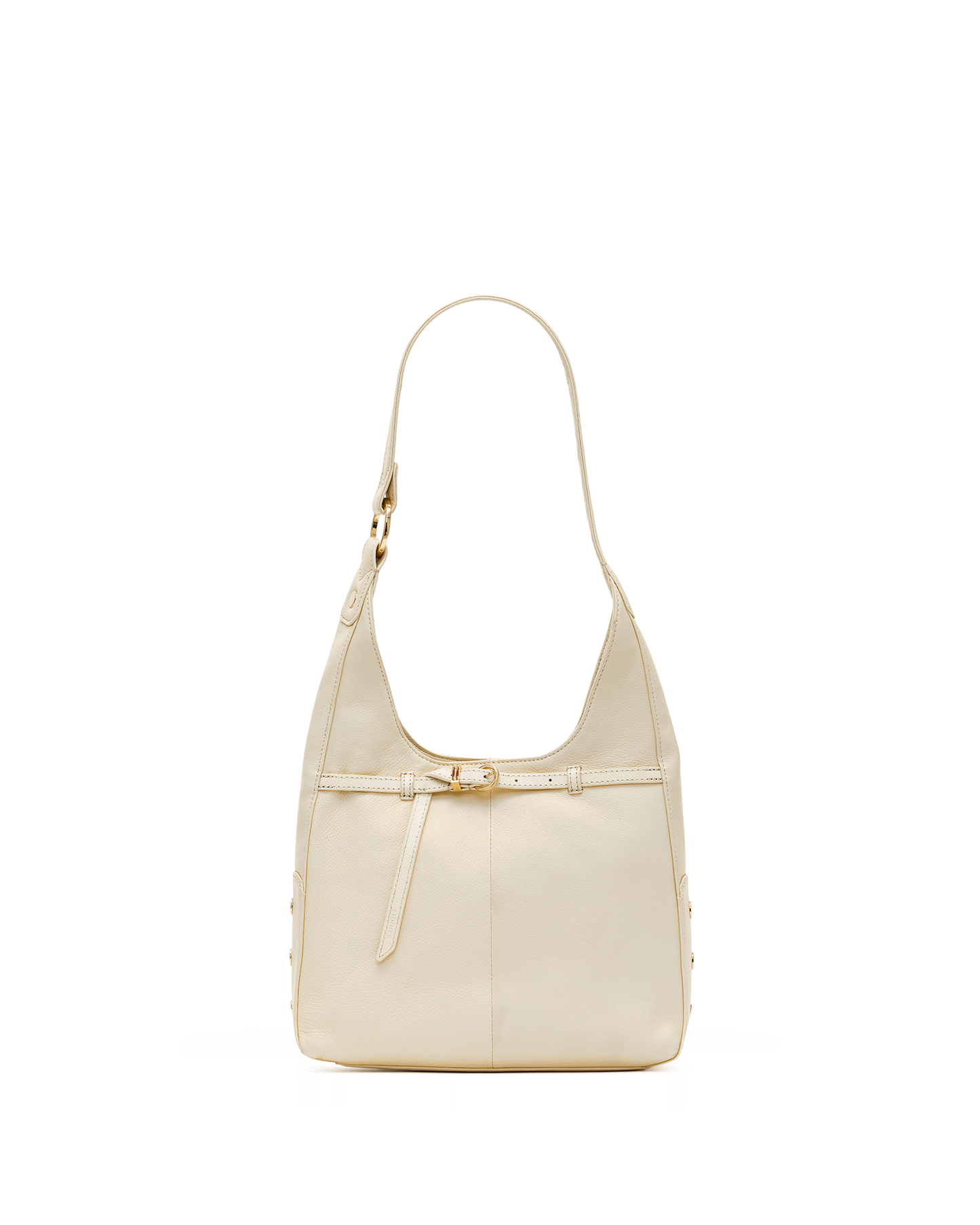 Hammitt Tim Belted Parchment/Gold Med