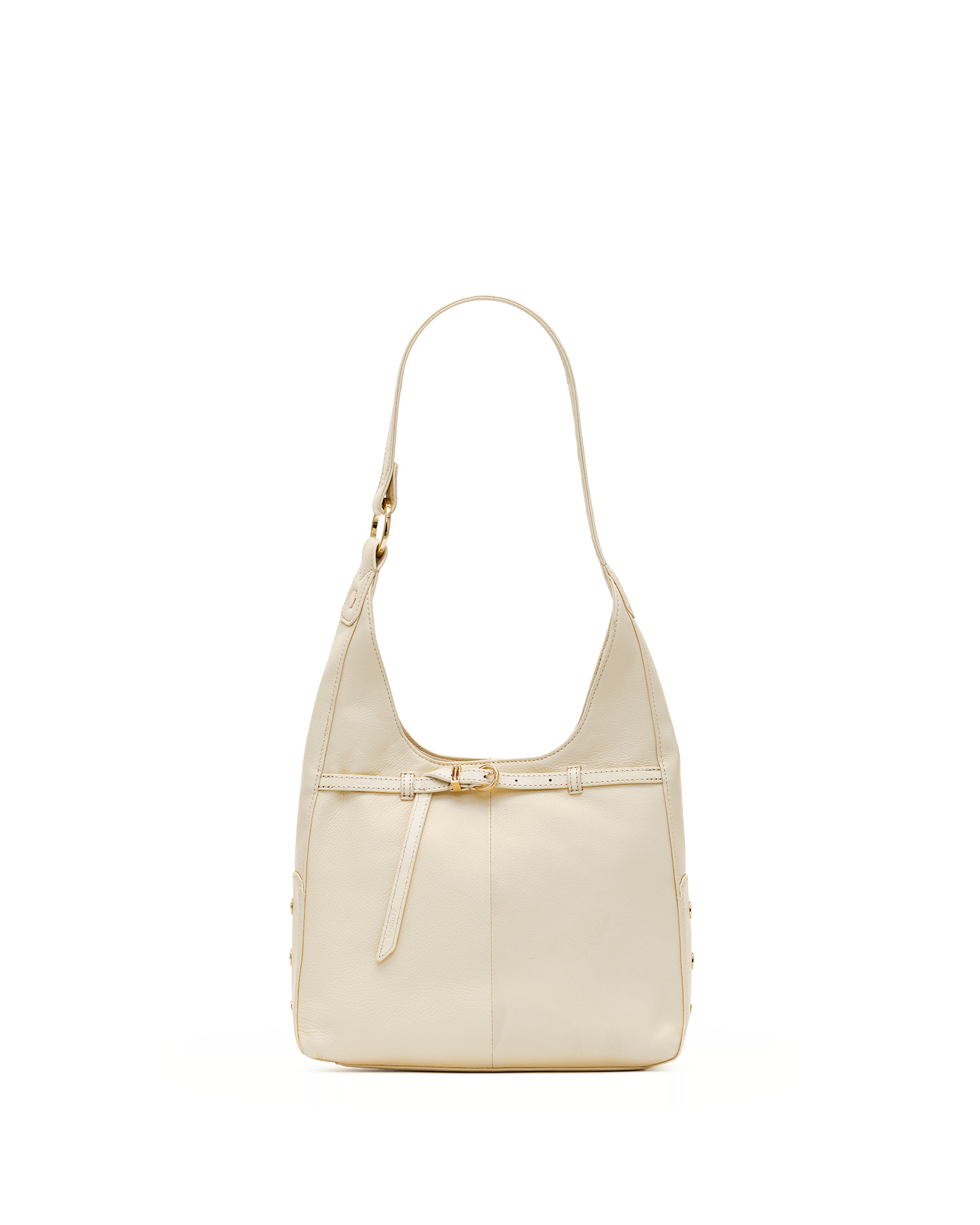 Hammitt Tim Belted Parchment/Gold Med