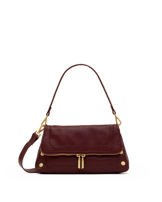 Hammitt Beverly Cherrywood Pebble/Brushed Gold Med