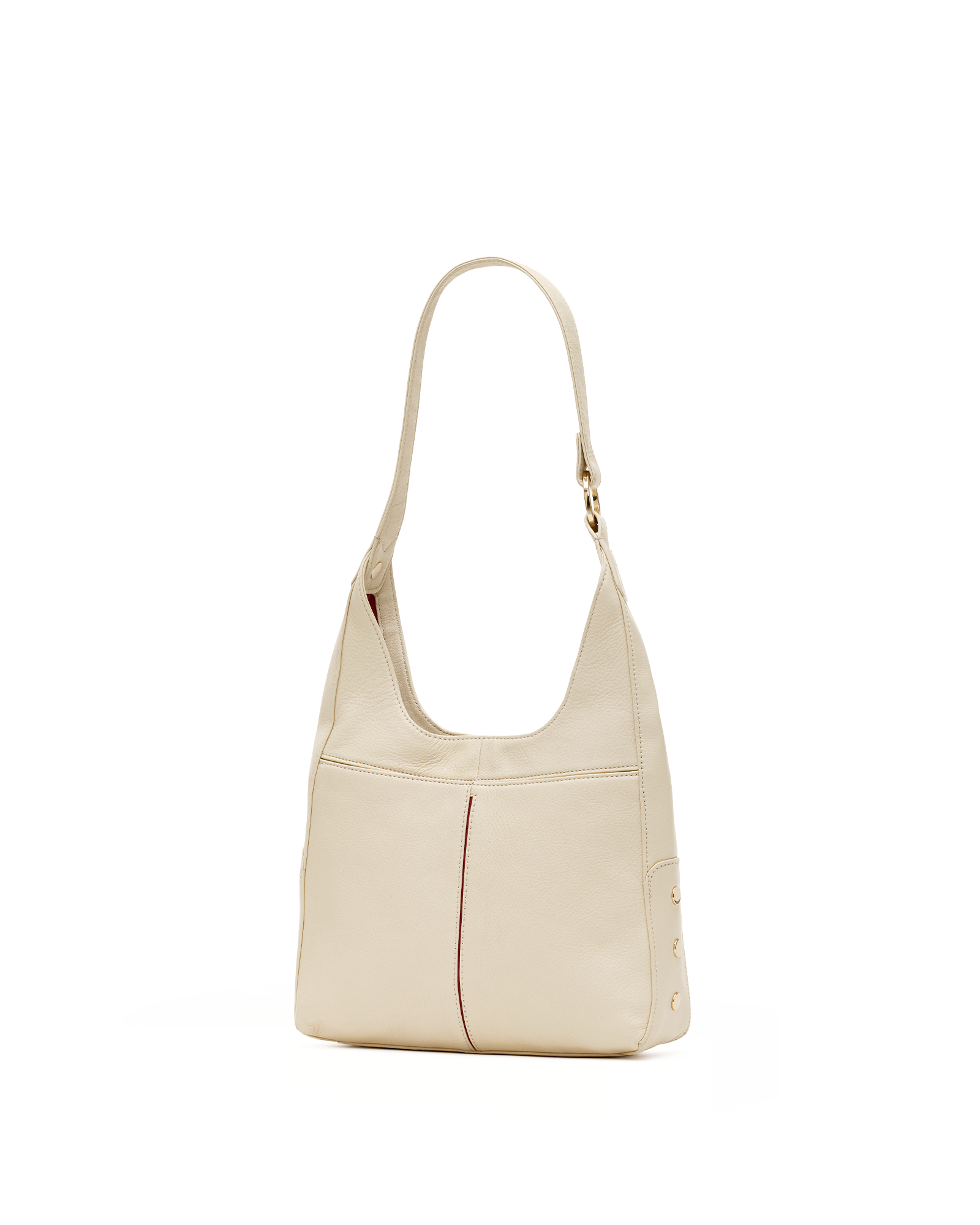 Hammitt Tim Belted Parchment/Gold Med